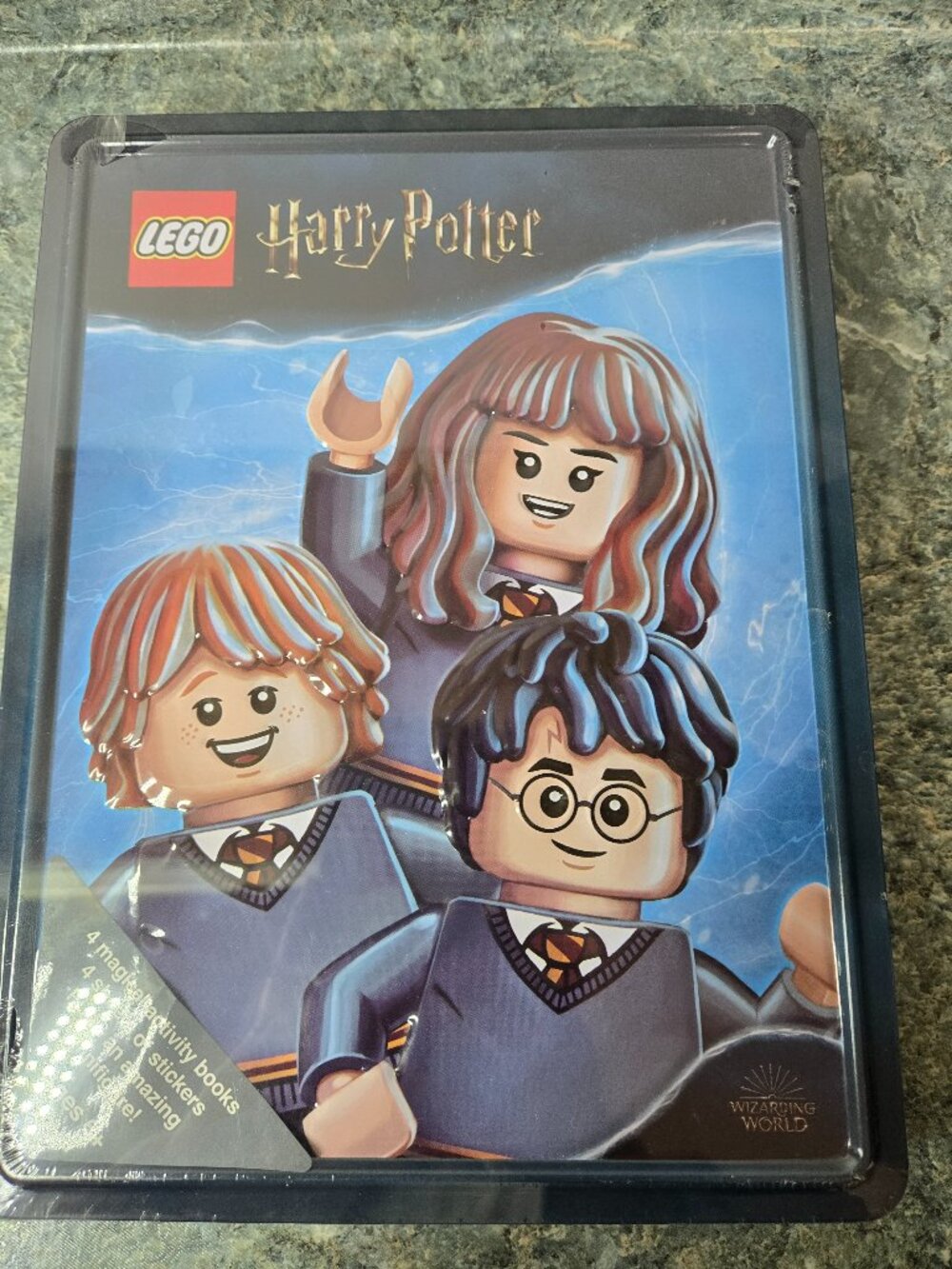 Lego Harry Potter Tin Activity Kit Age 6+ Activity Book Stickers Mini Figure